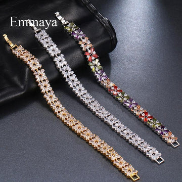 Exceptional AAA+ CZ Charm Bracelet & Bangle - Best Online Prices by Jewellery Supermarket - The Jewellery Supermarket